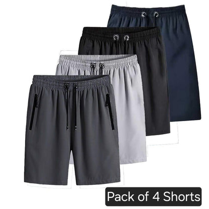Combo of 4 Men’s Stretchable Cotton Shorts – Comfortable, Durable & Everyday Wear”