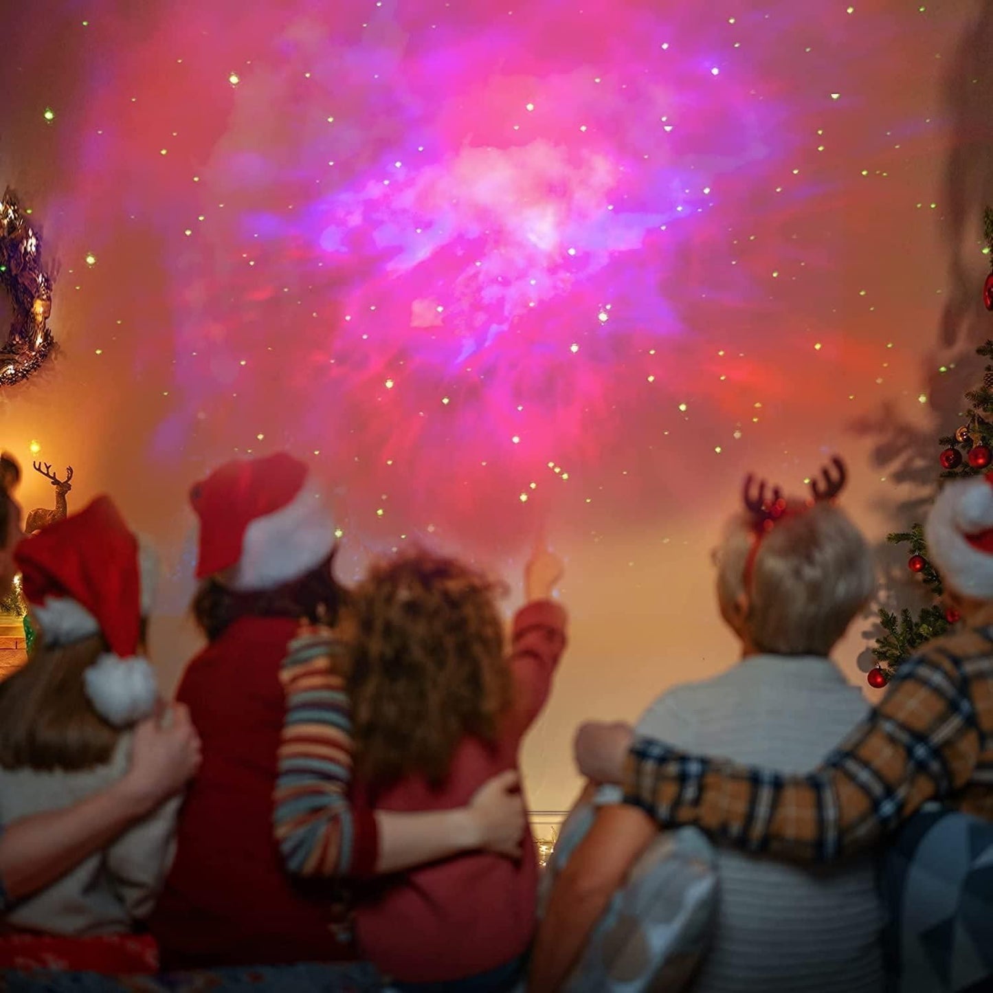 ✨ Astronaut Galaxy Projector – 360° Magnetic Head Rotation | Remote Control | Starry Night Light | Home & Party Decor